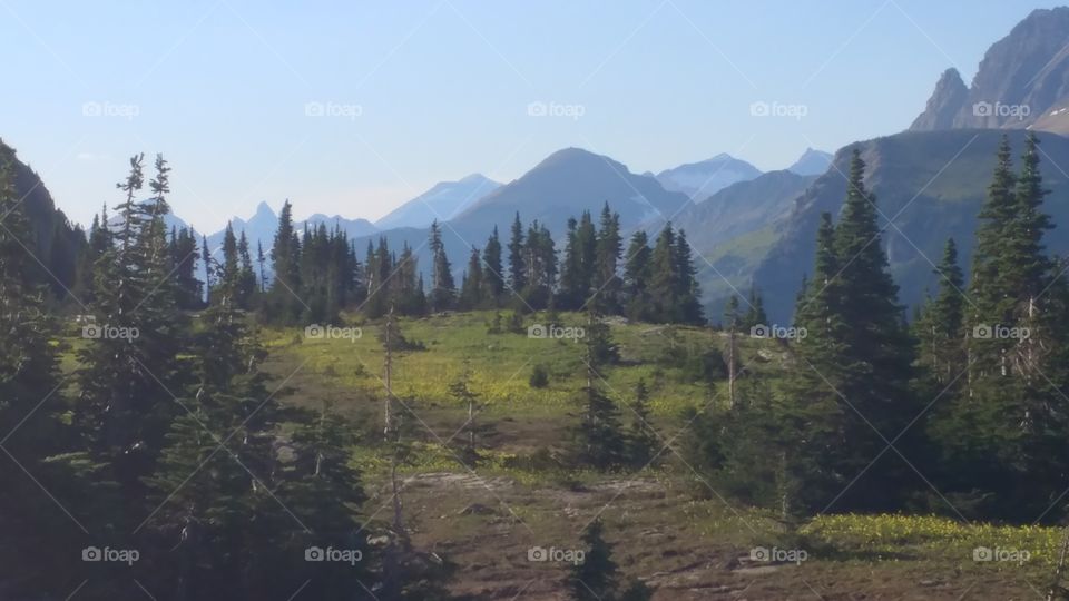 Glaciers Beautiful Mountains