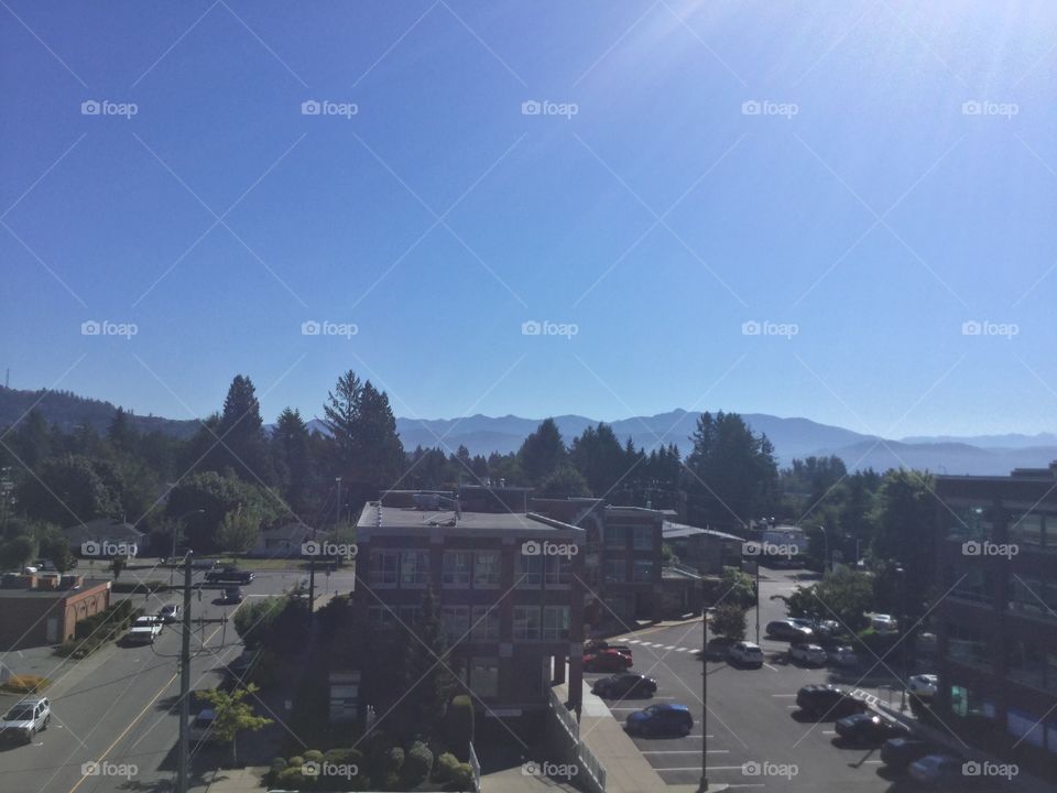 Landscape view of Abbotsford 