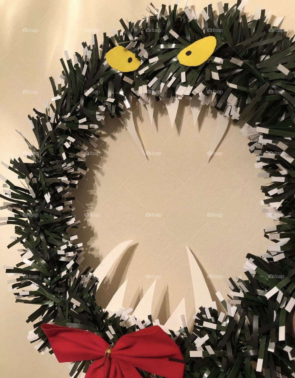 Nightmare Before Christmas Wreath 