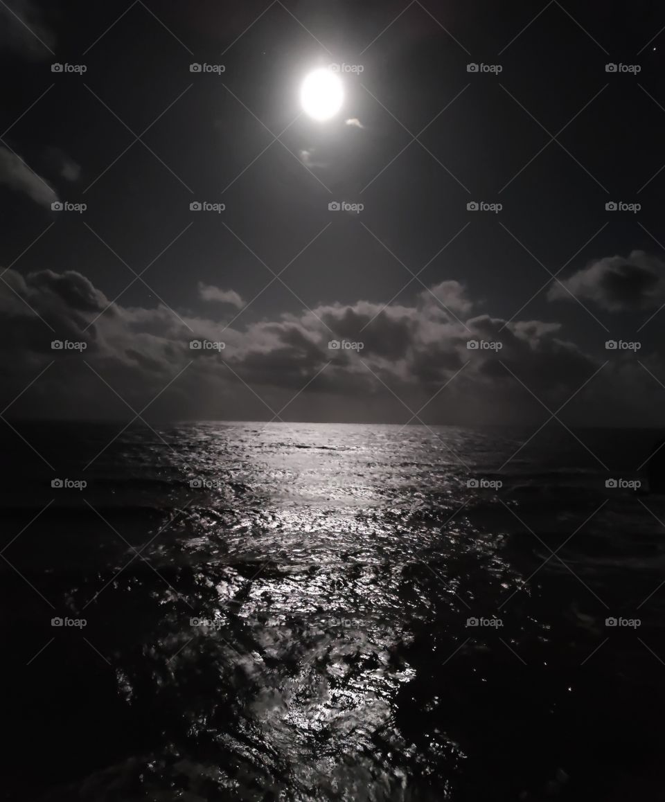 moonlight at the island