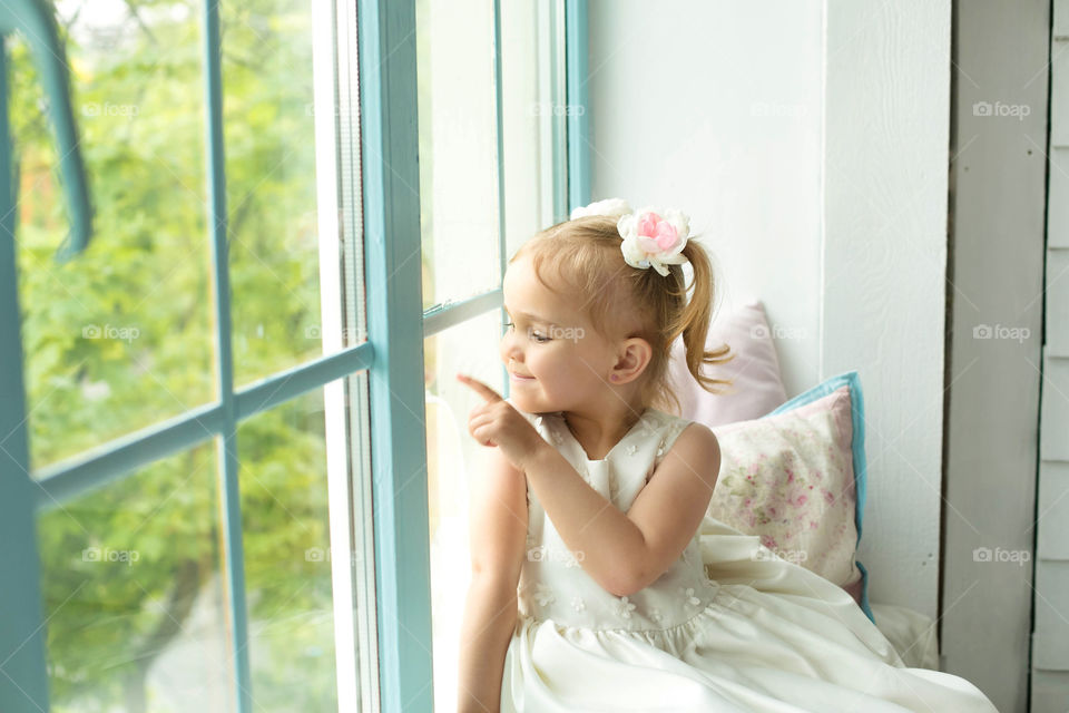 Window, Indoors, Child, Room, Family