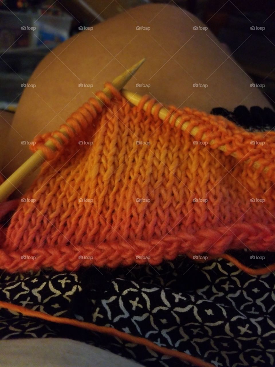 Bright Knitting Texture