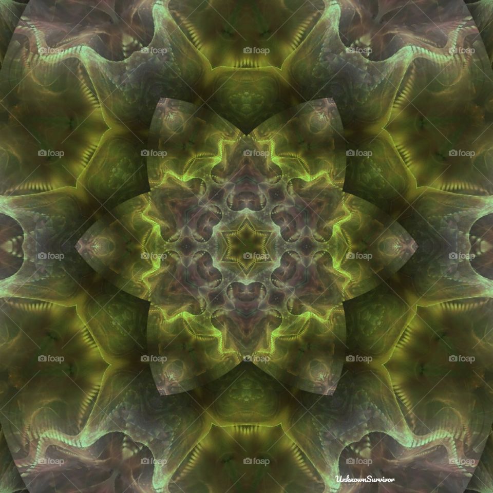 liquid paint kaleidoscope