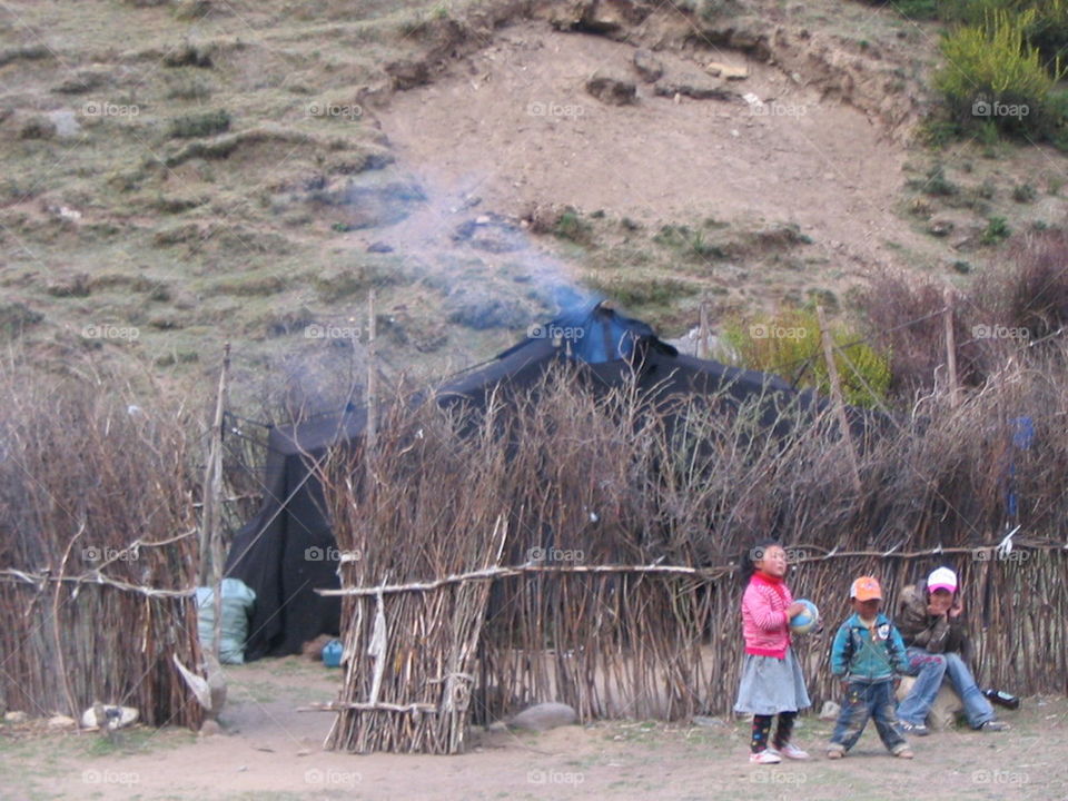 Tibetan nomads.