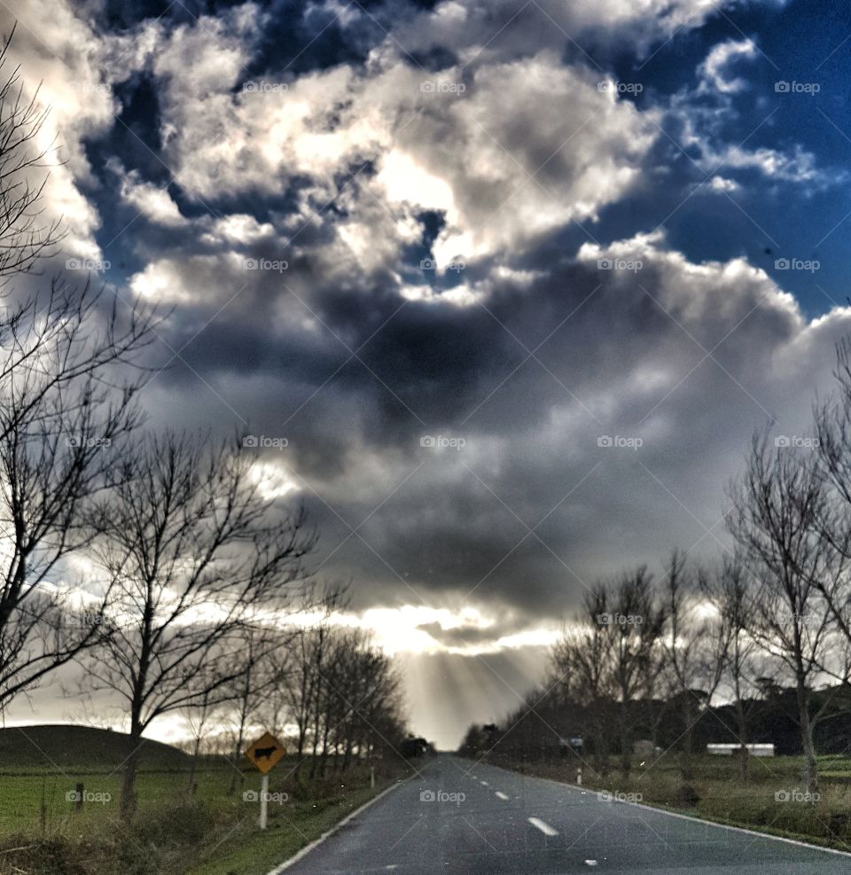 Cloudy Road