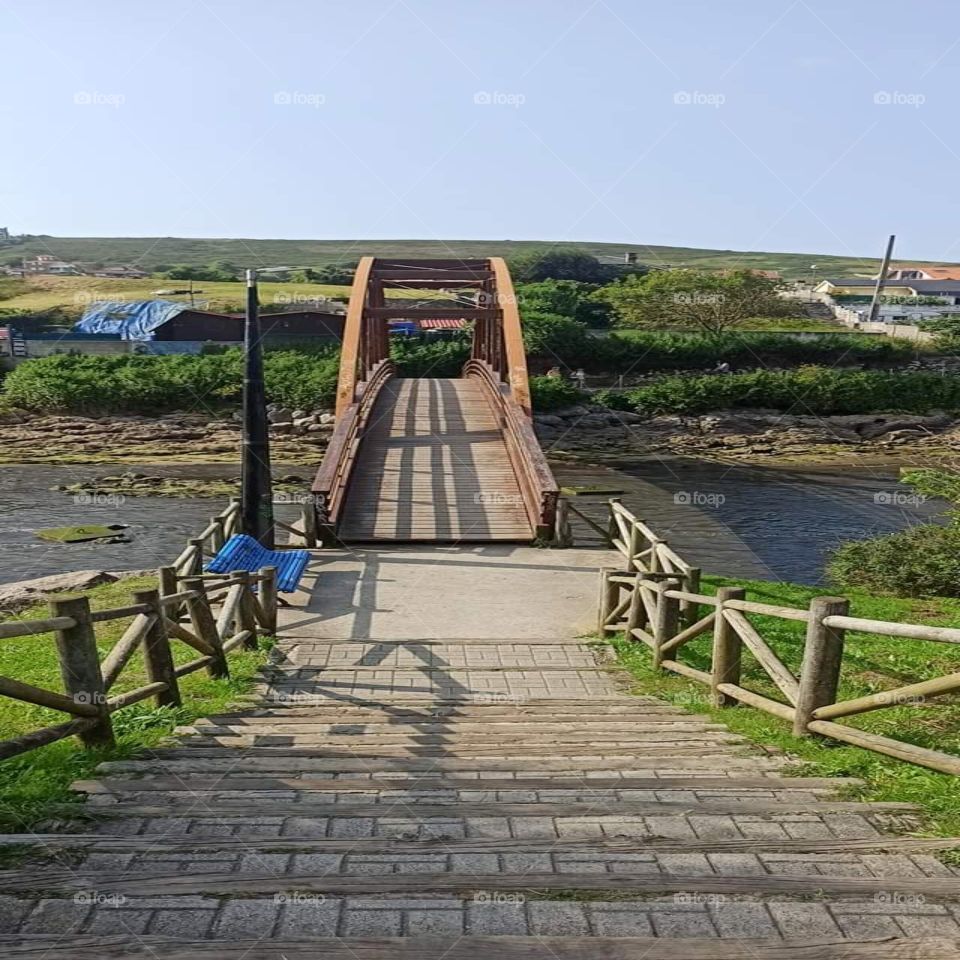 bridge over soto de la marina