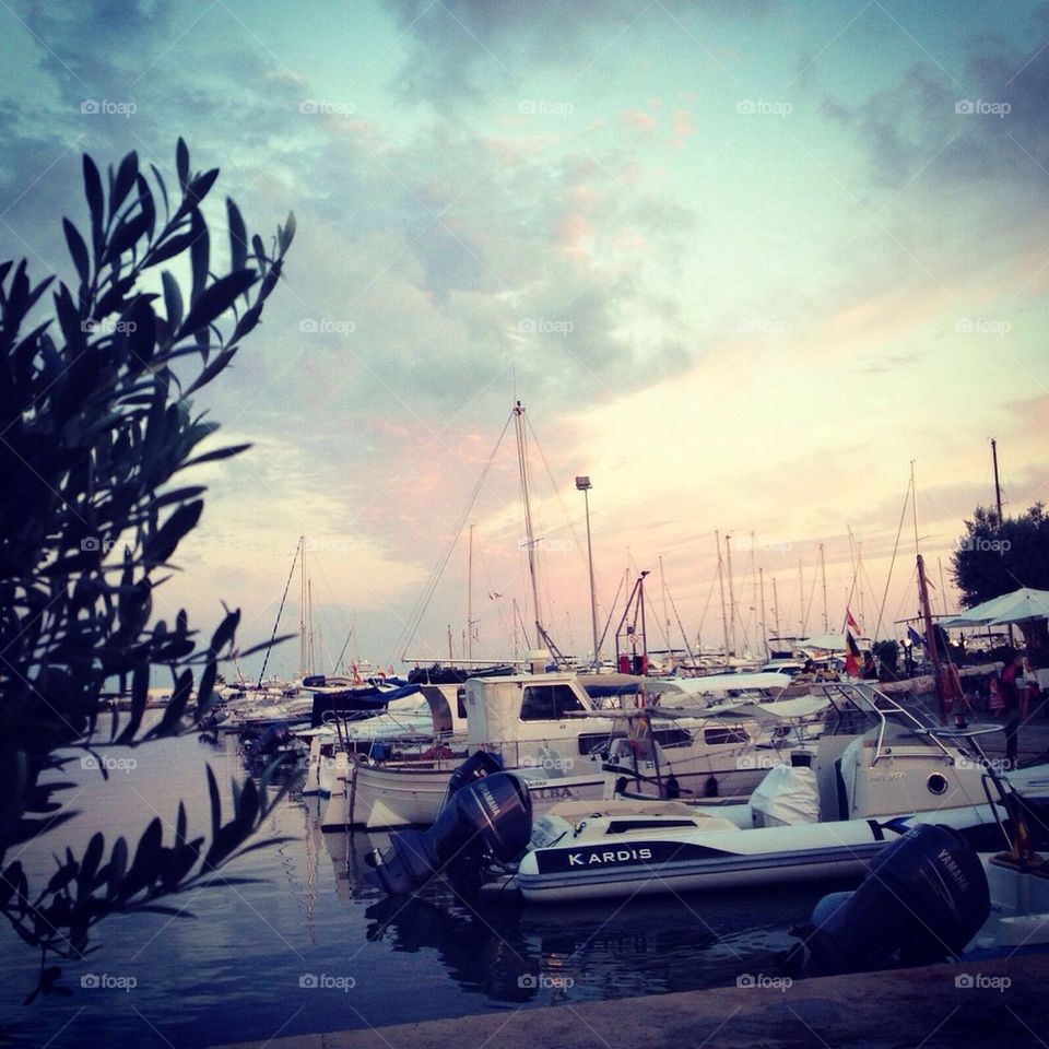 Ibiza harbour