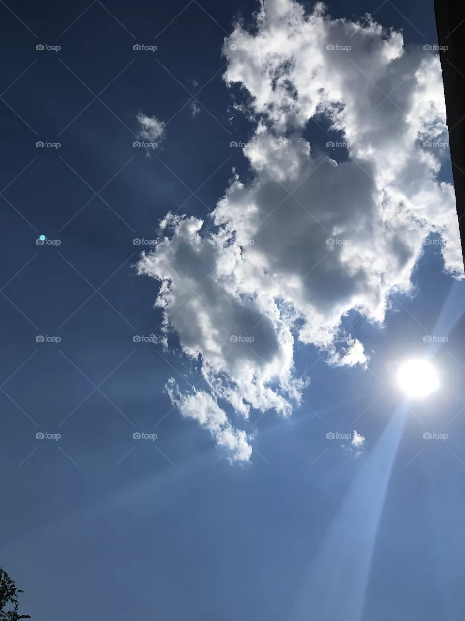 Bright sun