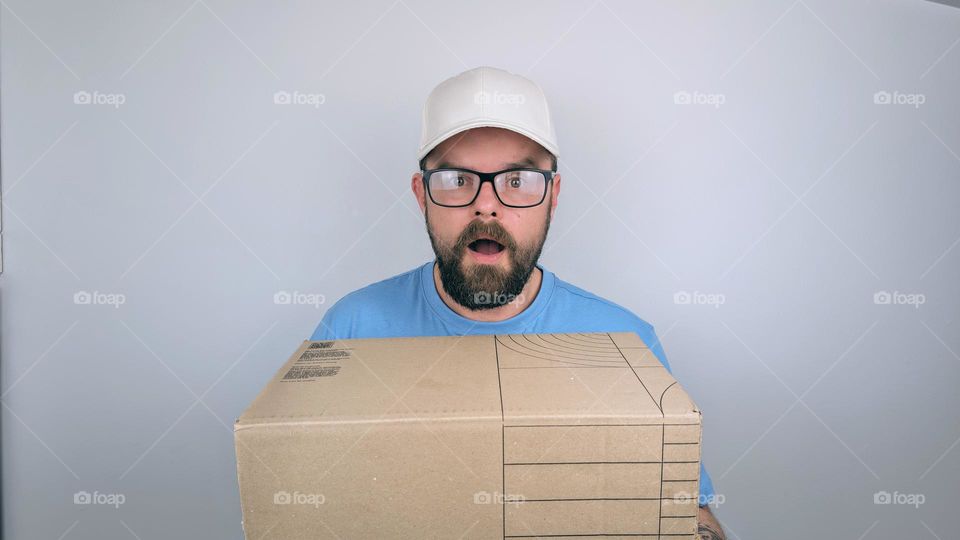 portrait of bearded man with glasses