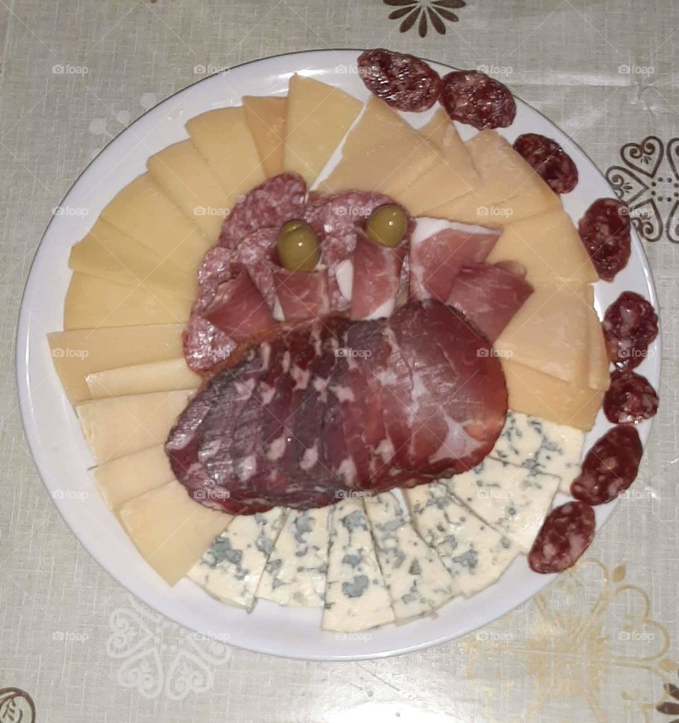 A little cheese a little ham to change