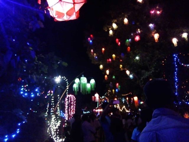 colourful night