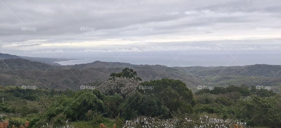 Scenery of County Road 197 in Taitung County