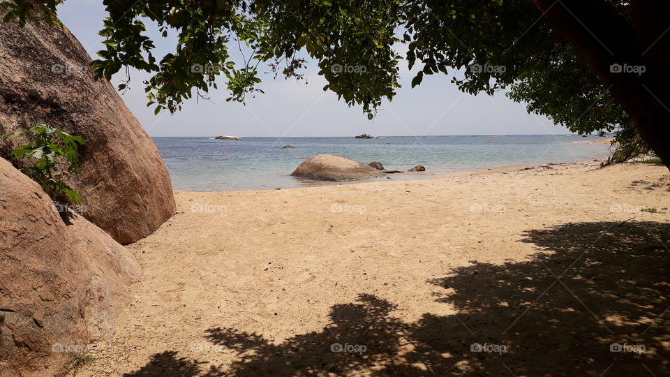 This is Pasikuda Beach
Located in the Kalkuda constituency in the Eastern Province of Sri Lanka
Many tourists visit this place.