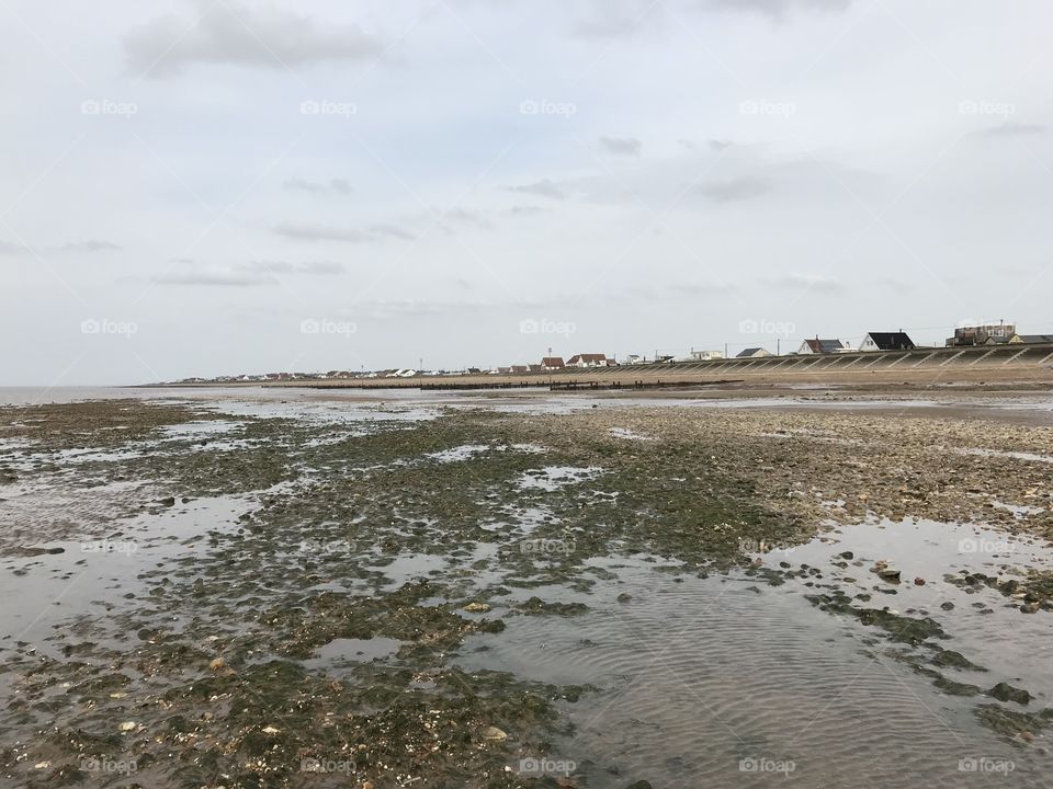 Heacham beach Norfolk