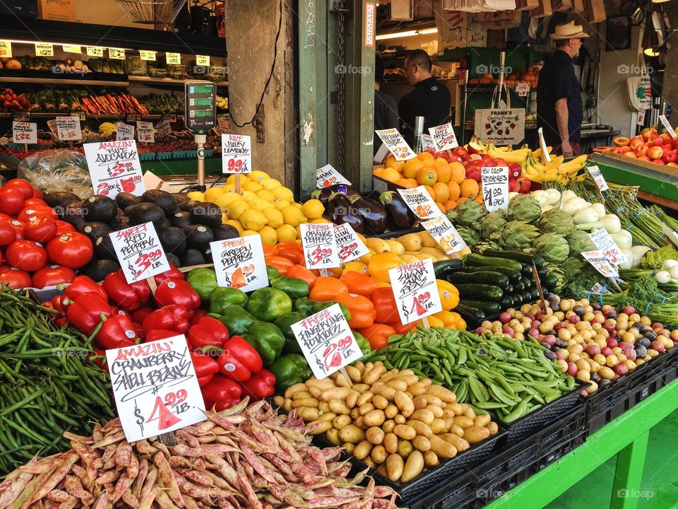 Market veggies 
