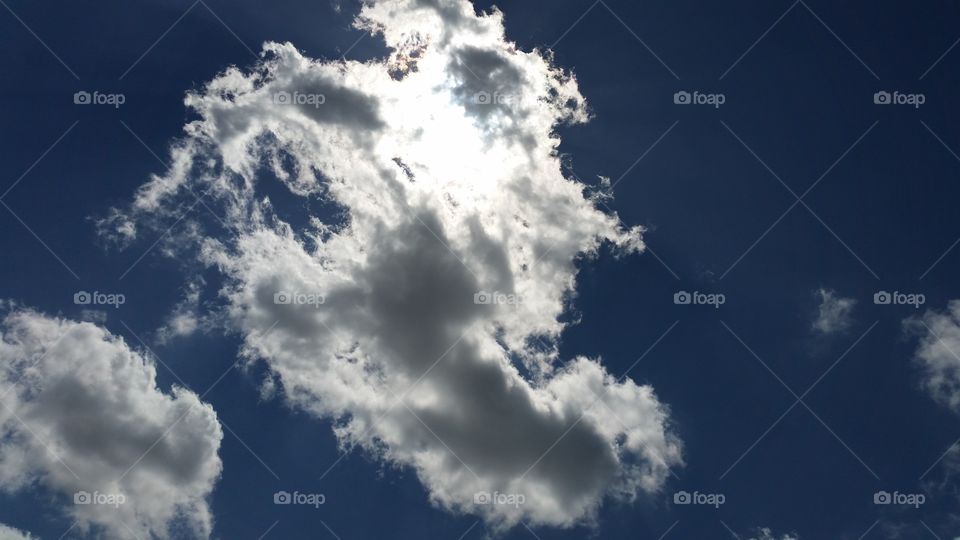 Clouds. Clouds in the Florida Sky