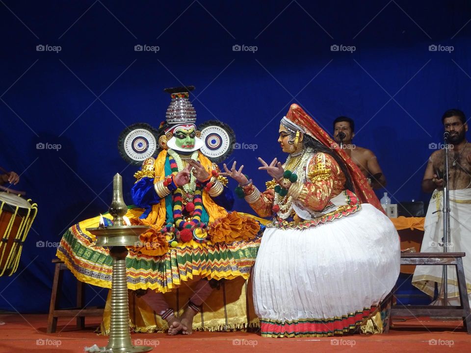 kathakali performance