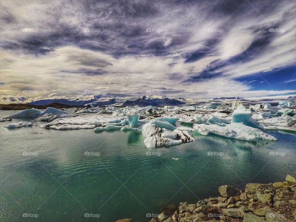 Ice lagoon, Iceland 