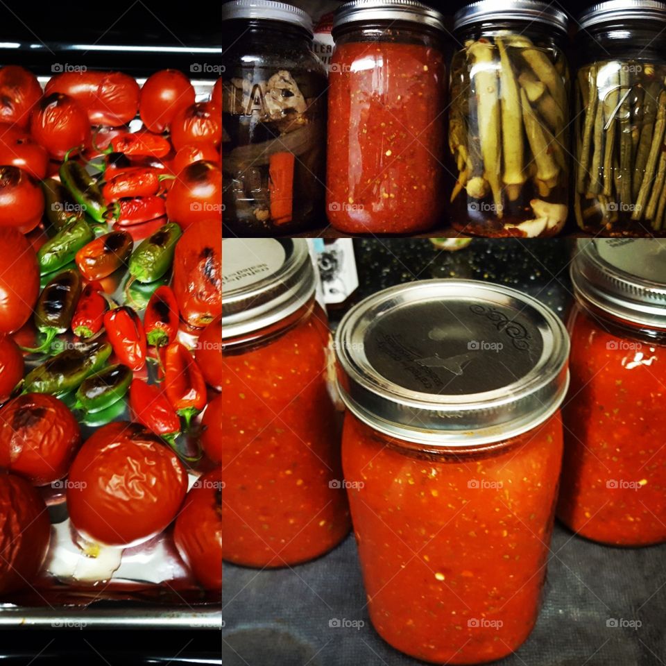 canning at home