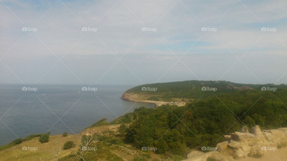 View hammershus Denmark