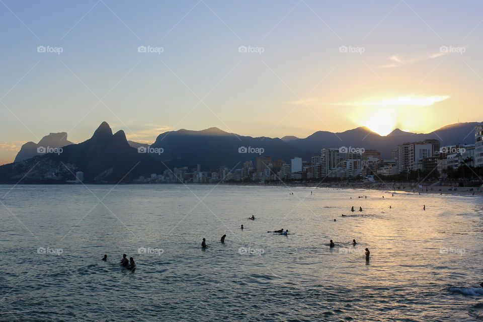 Ipanema sunset