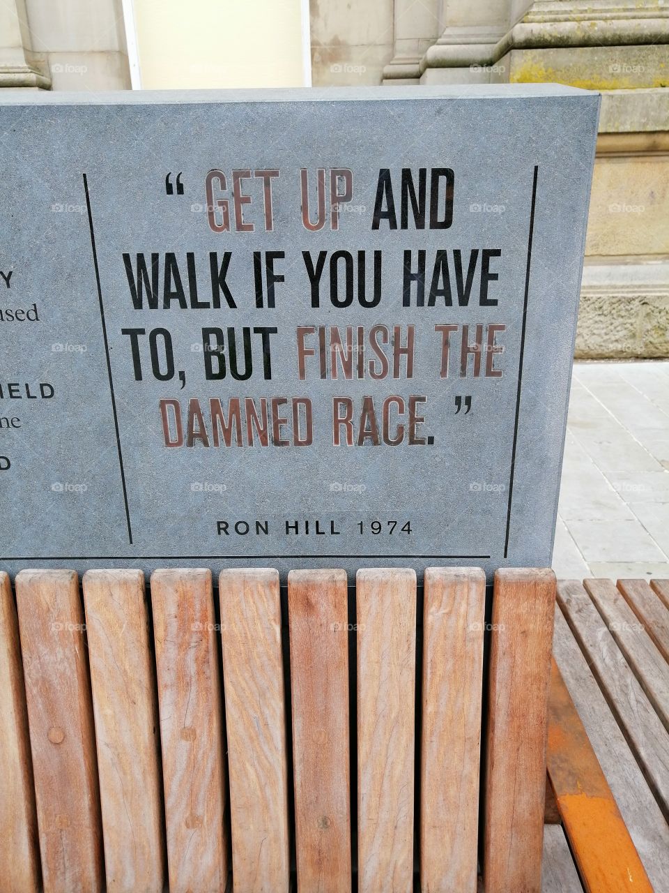 Ron Hill Runner Accrington