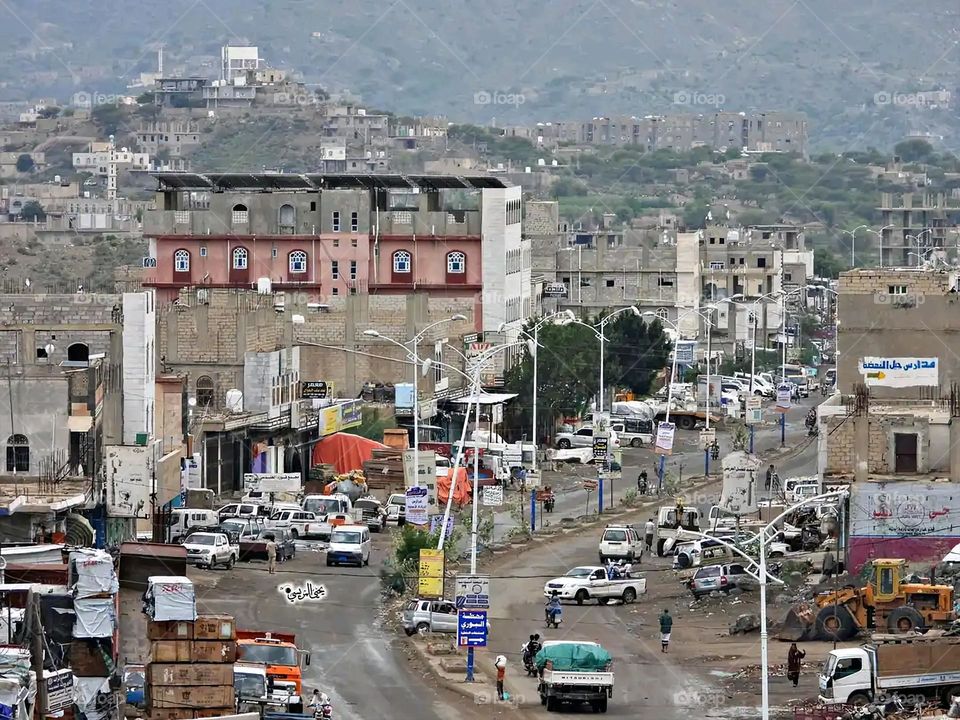 Glory be to God, the magnificent and picturesque view and the natural green trees are a view that is nothing more wonderful than it