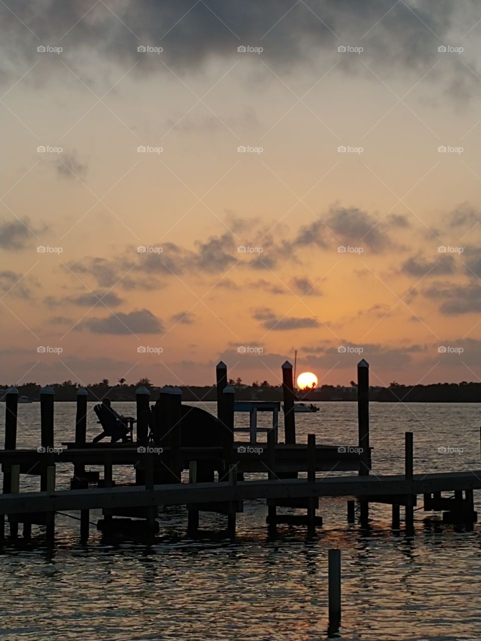 Sunset in Key Largo