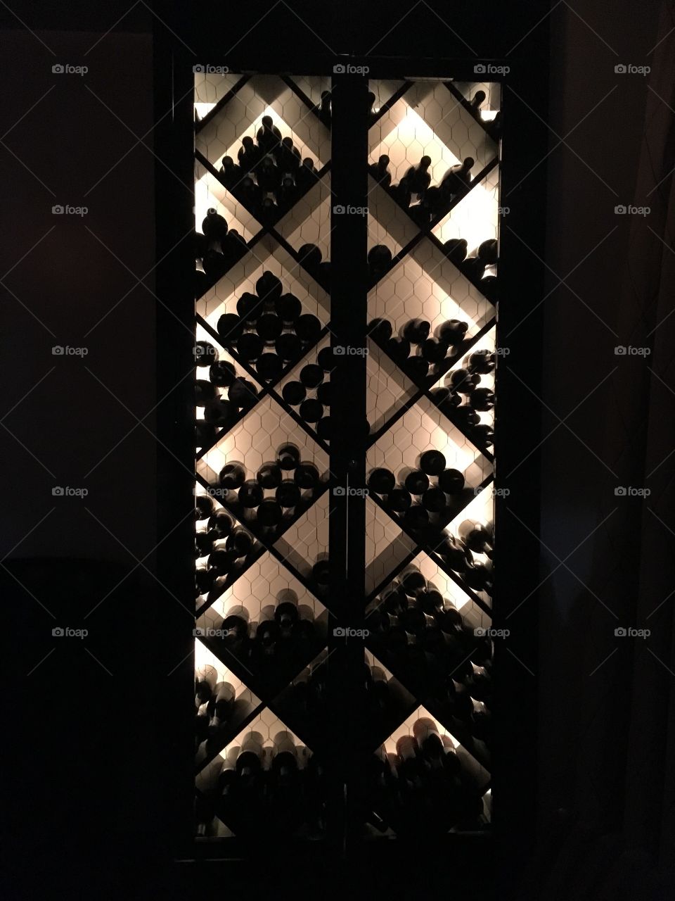 Wine wall