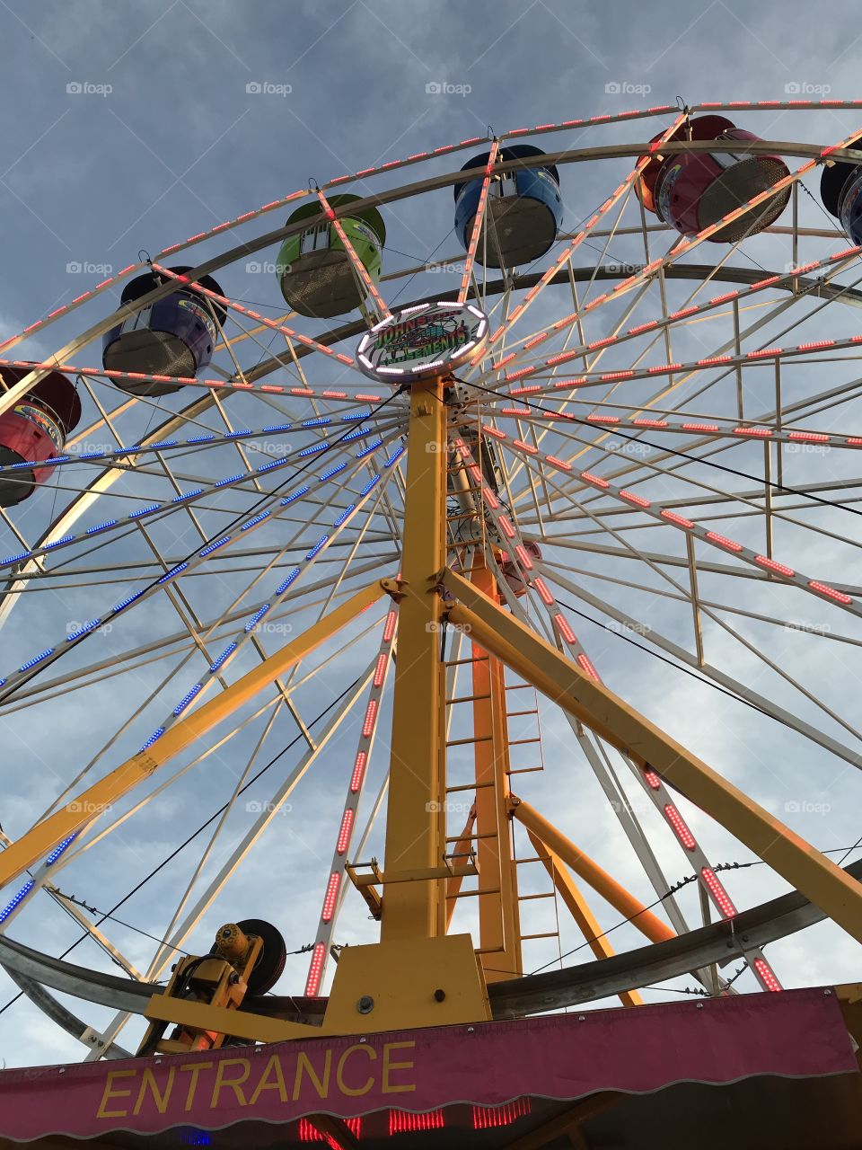 Ferris wheel carnival fair rides
