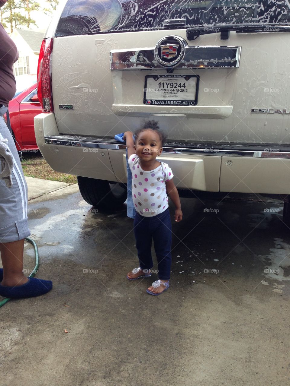 Little Young Car Wash Helper