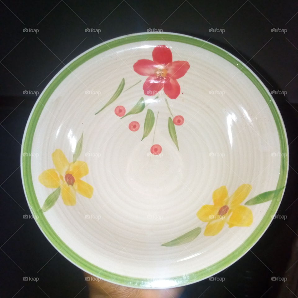 Having such a beautiful plate like no other 💖