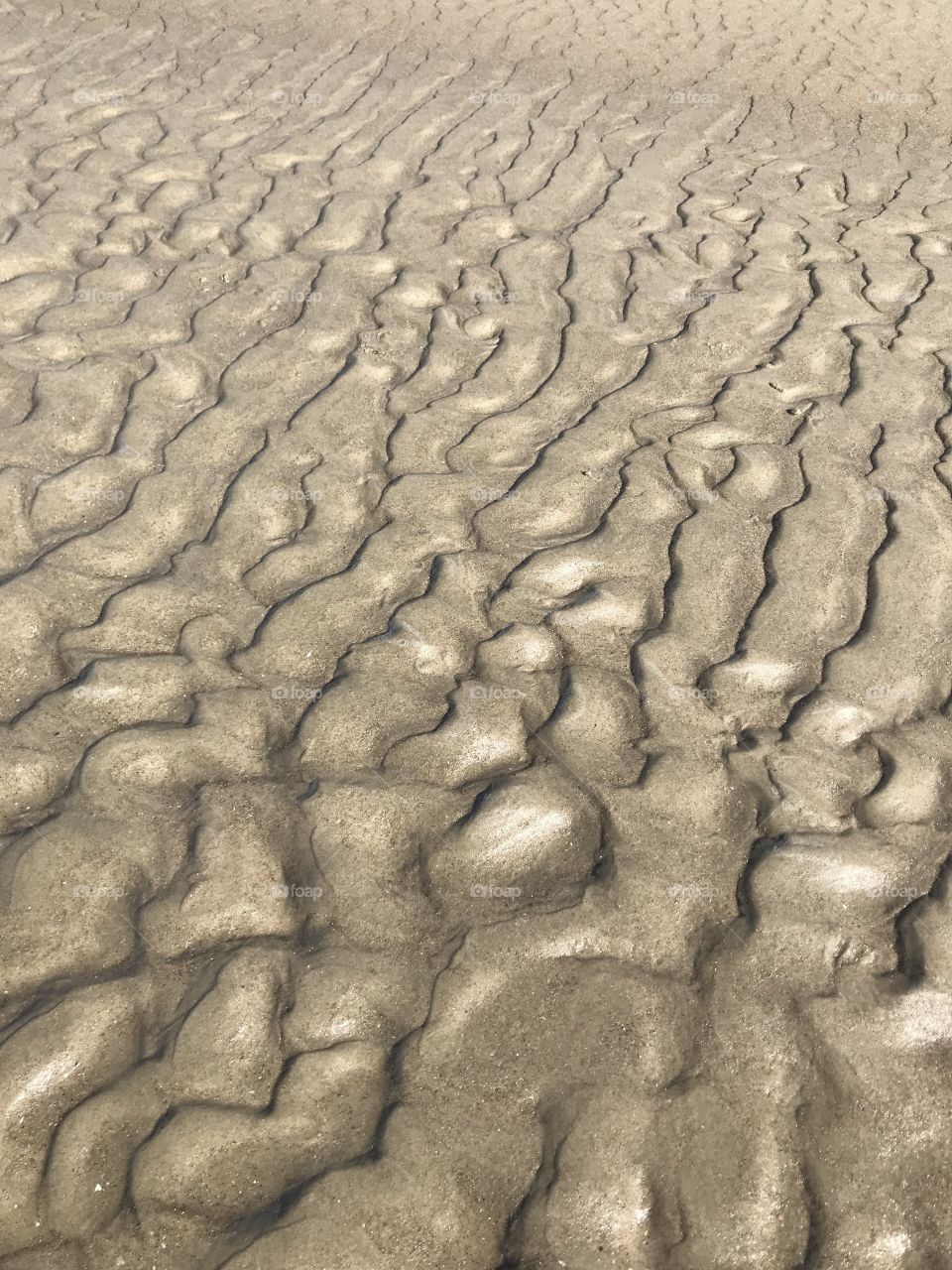 Water Mark on Sand