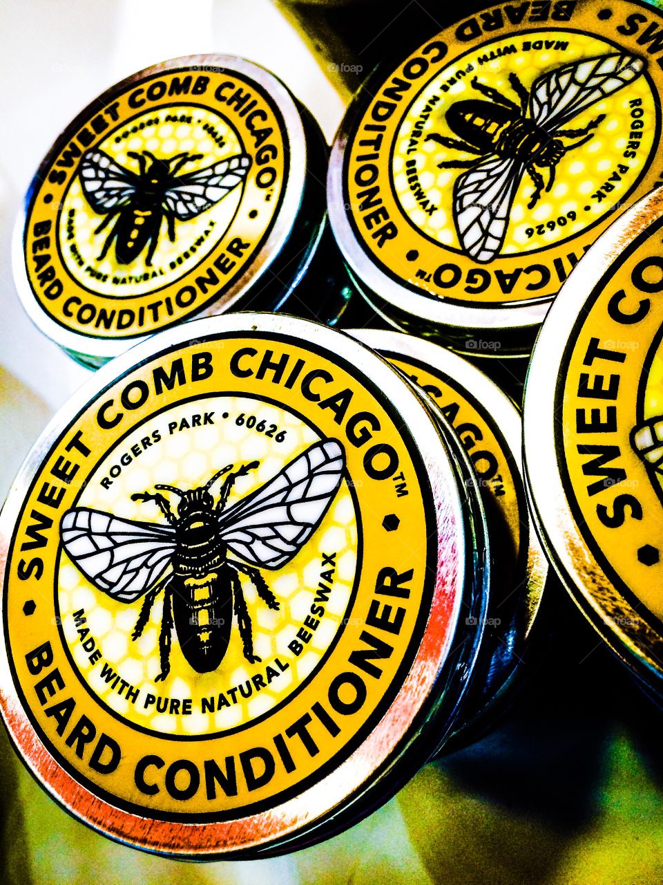 Sweet Comb Chicago. The beard conditioner endorsed by bees. 