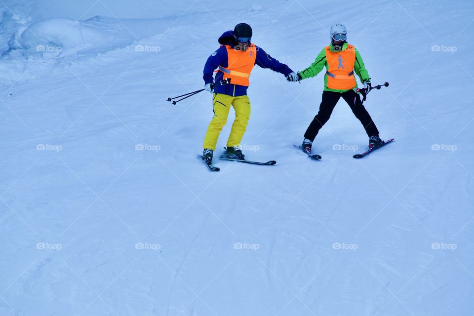 No Handicap Skiing Lesson