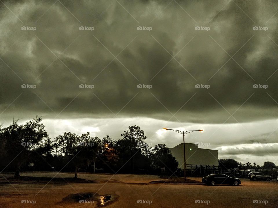 Ominous Storm Clouds