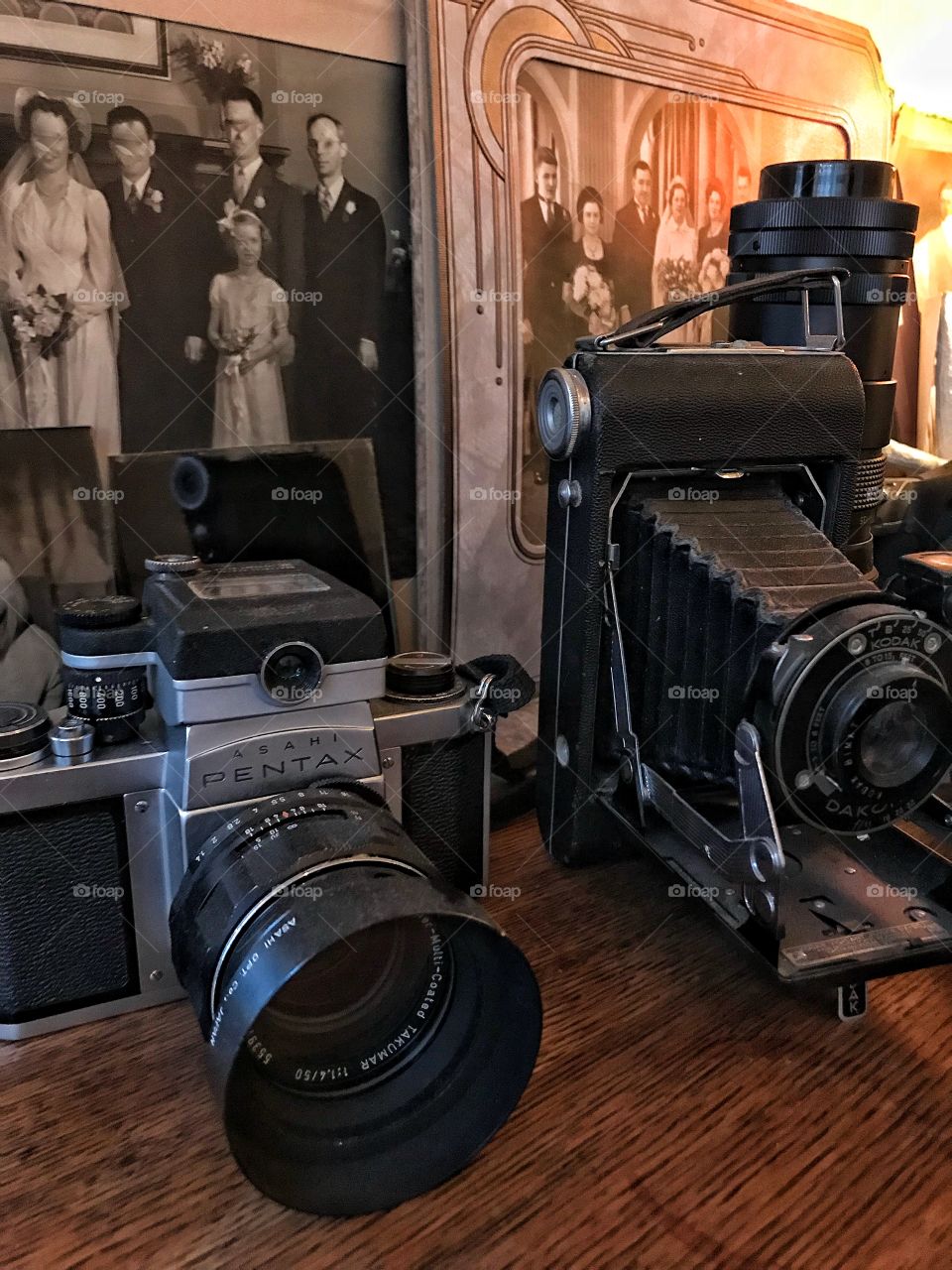 Vintage cameras