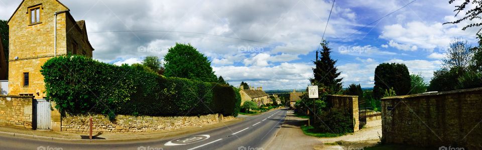 Street. Village 