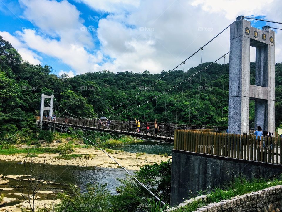 This photo was taken in Shifen District, Taiwan 🇹🇼 Natural Black and Virgin Forest 