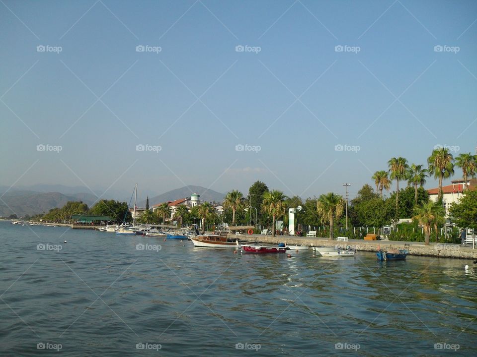Harbour in Turkey