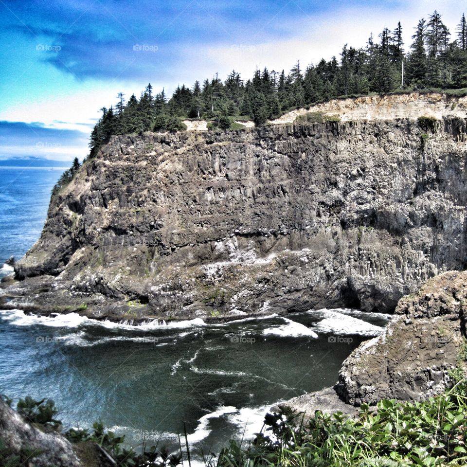 Oregon Coast. The Oregon coast