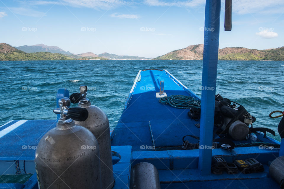 Our tanks are ready for another dive