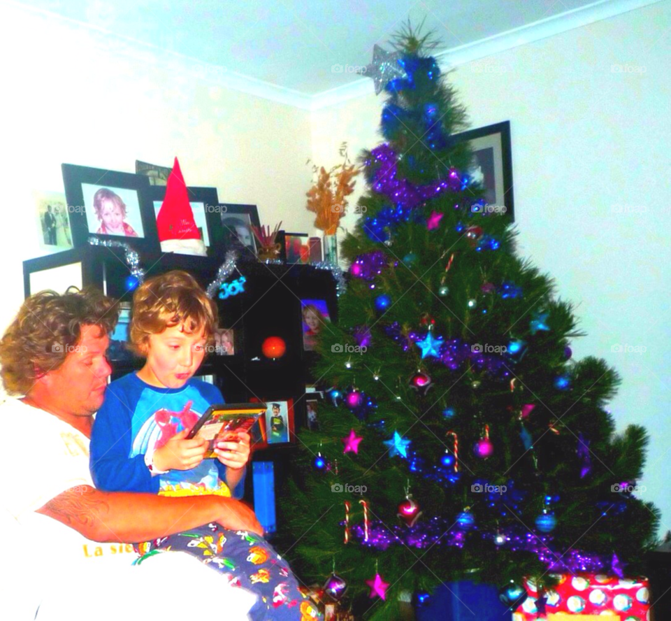 happy child christmas boy by clandra