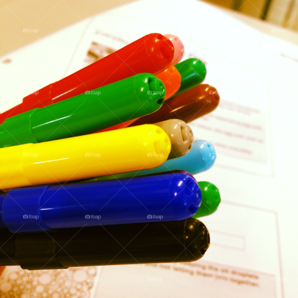 pens colour pens by sab.hamidi. Just another day college 