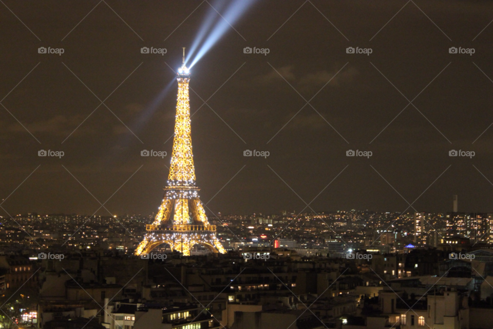 The Eiffel Tower in Paris