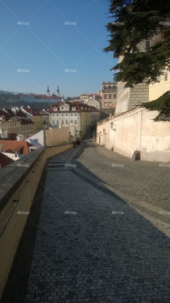 Prague old town castle 