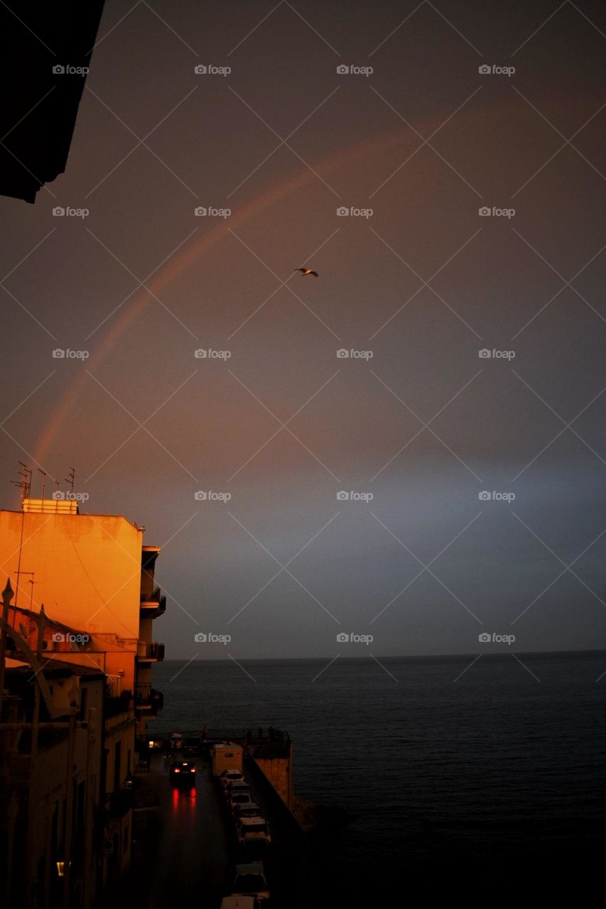 arcoiris en Ortigia