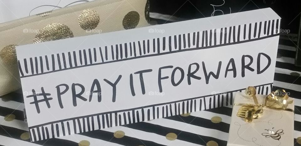 Pray it forward