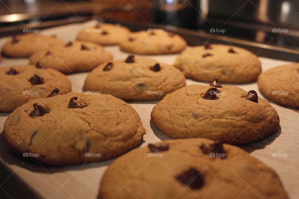 Chocolate chips cookies 