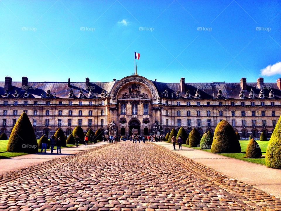 Hotel des invalides, paris, france